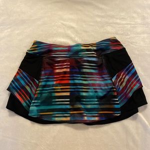 Athleta rainbow skort